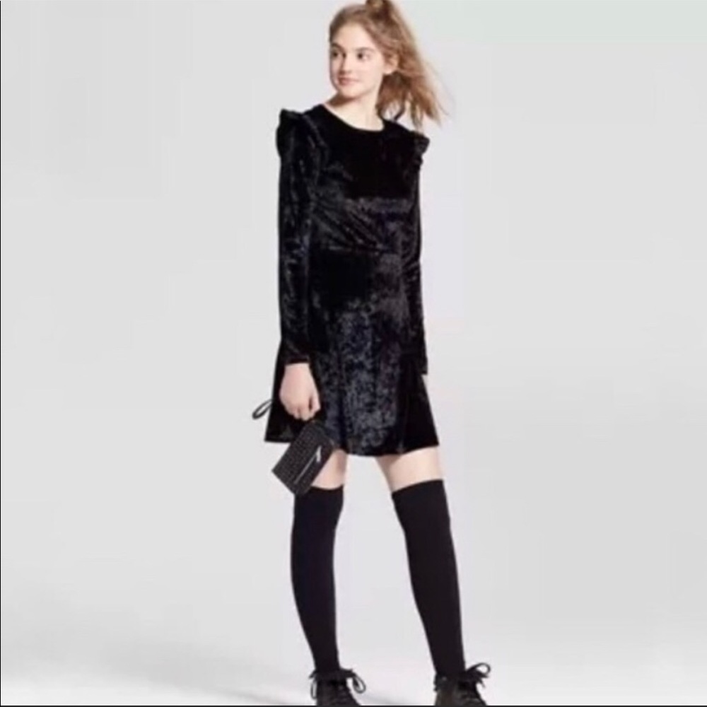 Black Velvet Dress
